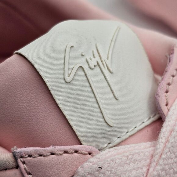 Giuseppe Zanotti Cobras Sneakers - Leather - Pink - 44.5 11.5US $995 - Picture 6 of 10